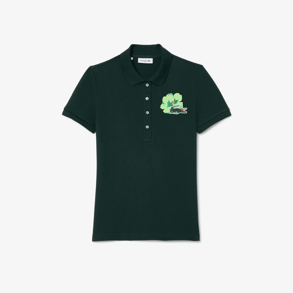Áo Polo Lacoste Nữ L.12.D Ôm Dáng Chất Liệu Cotton Co Dãn