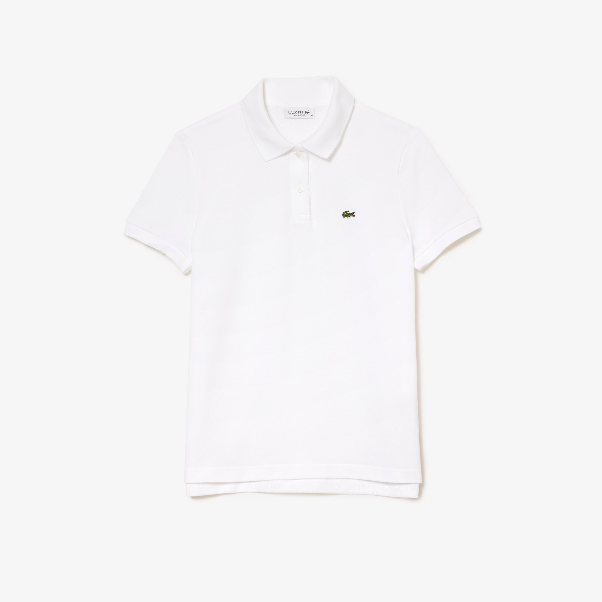 Áo Polo Lacoste Nữ Dáng Suông Chất Liệu Piqué Mềm Mại