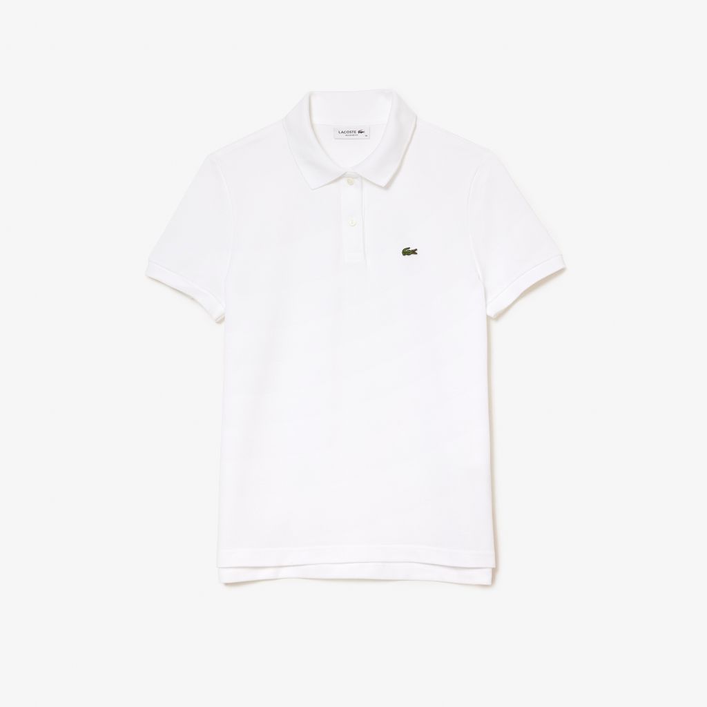 Áo Polo Lacoste Nữ Dáng Suông Chất Liệu Piqué Mềm Mại