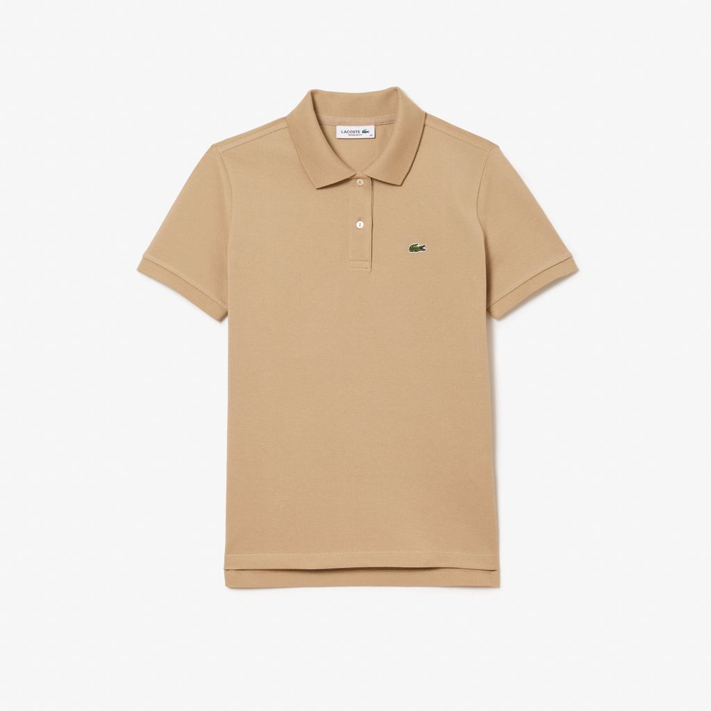 Áo Polo Lacoste Nữ Dáng Suông Chất Liệu Piqué Mềm Mại