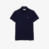 Áo Polo Lacoste Nữ Dáng Suông Chất Liệu Piqué Mềm Mại