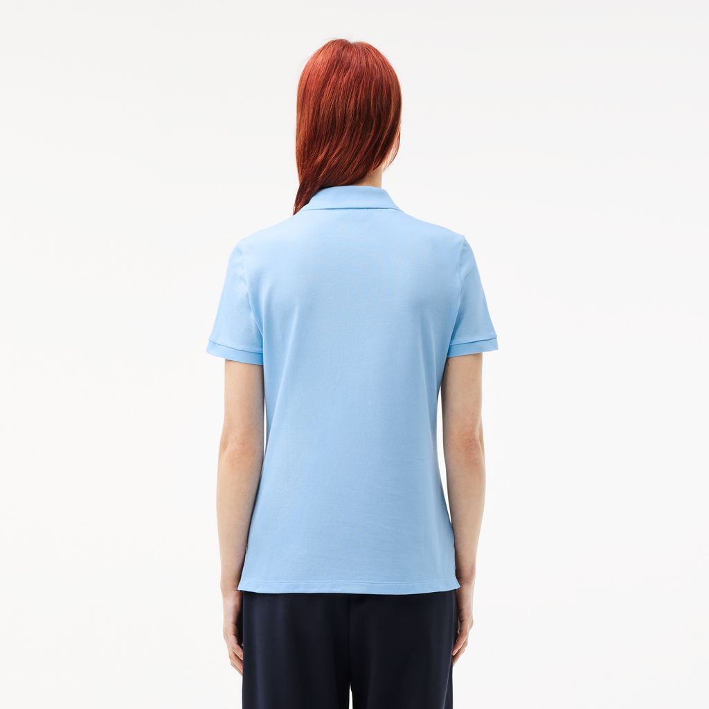 Áo Polo Lacoste Nữ Dáng Suông Chất Liệu Piqué Mềm Mại