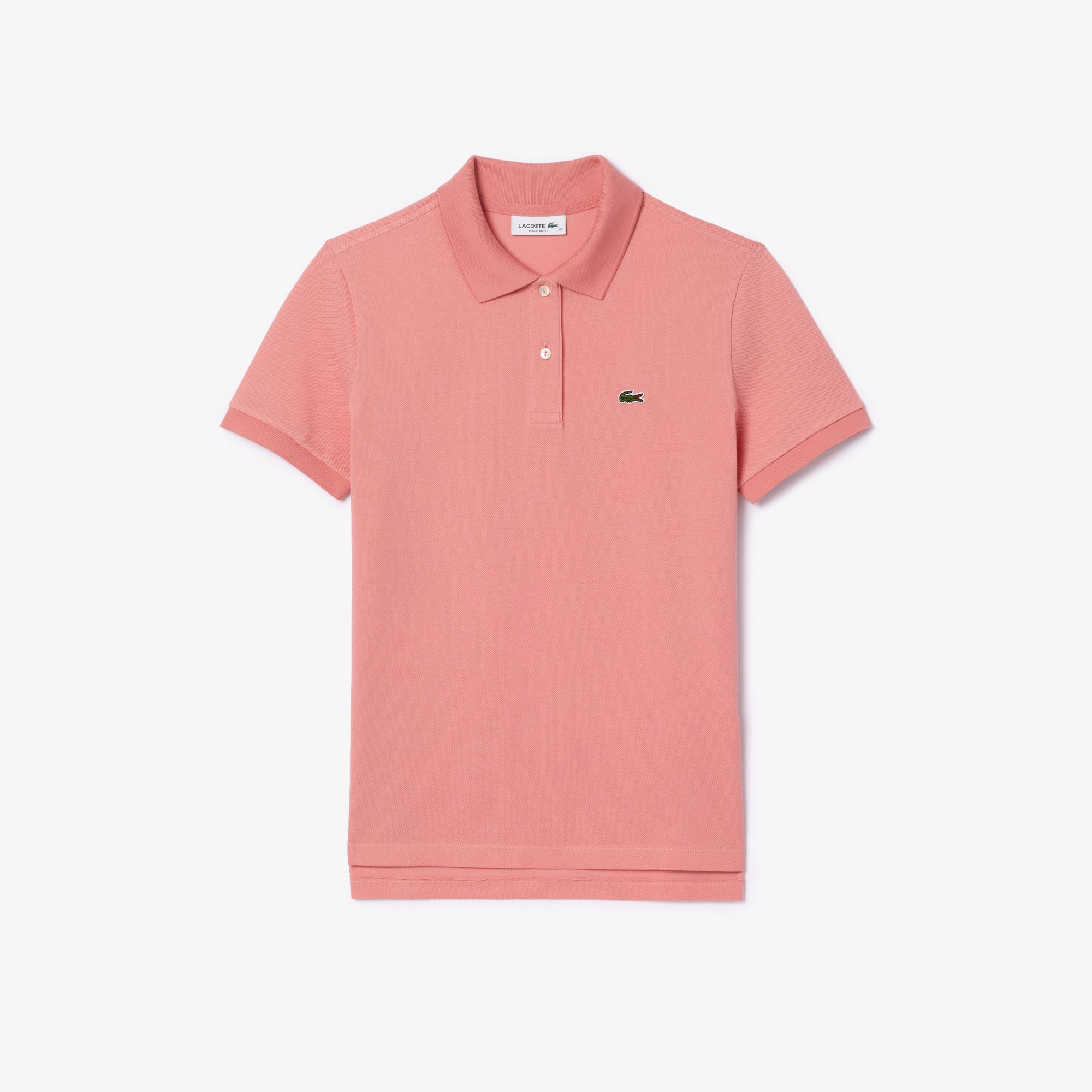 Áo Polo Lacoste Nữ Dáng Suông Chất Liệu Piqué Mềm Mại