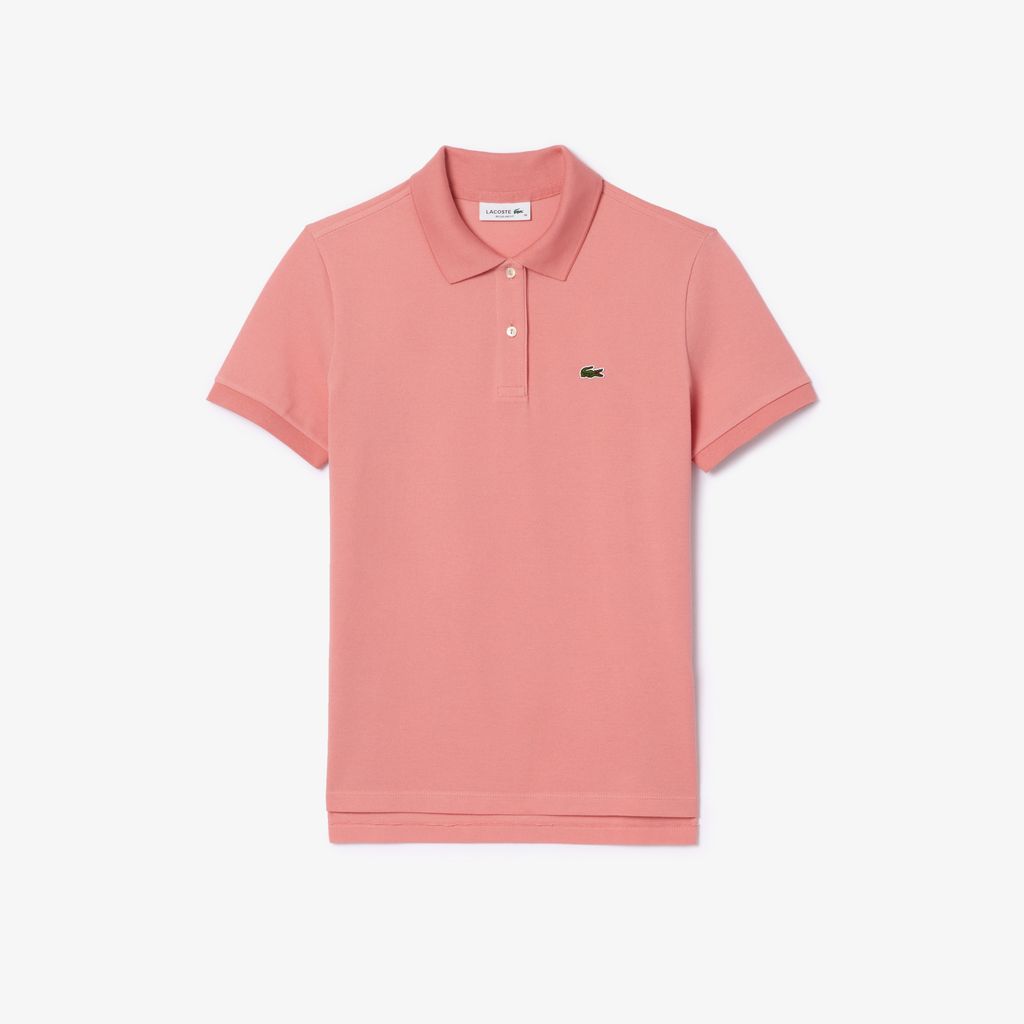 Áo Polo Lacoste Nữ Dáng Suông Chất Liệu Piqué Mềm Mại
