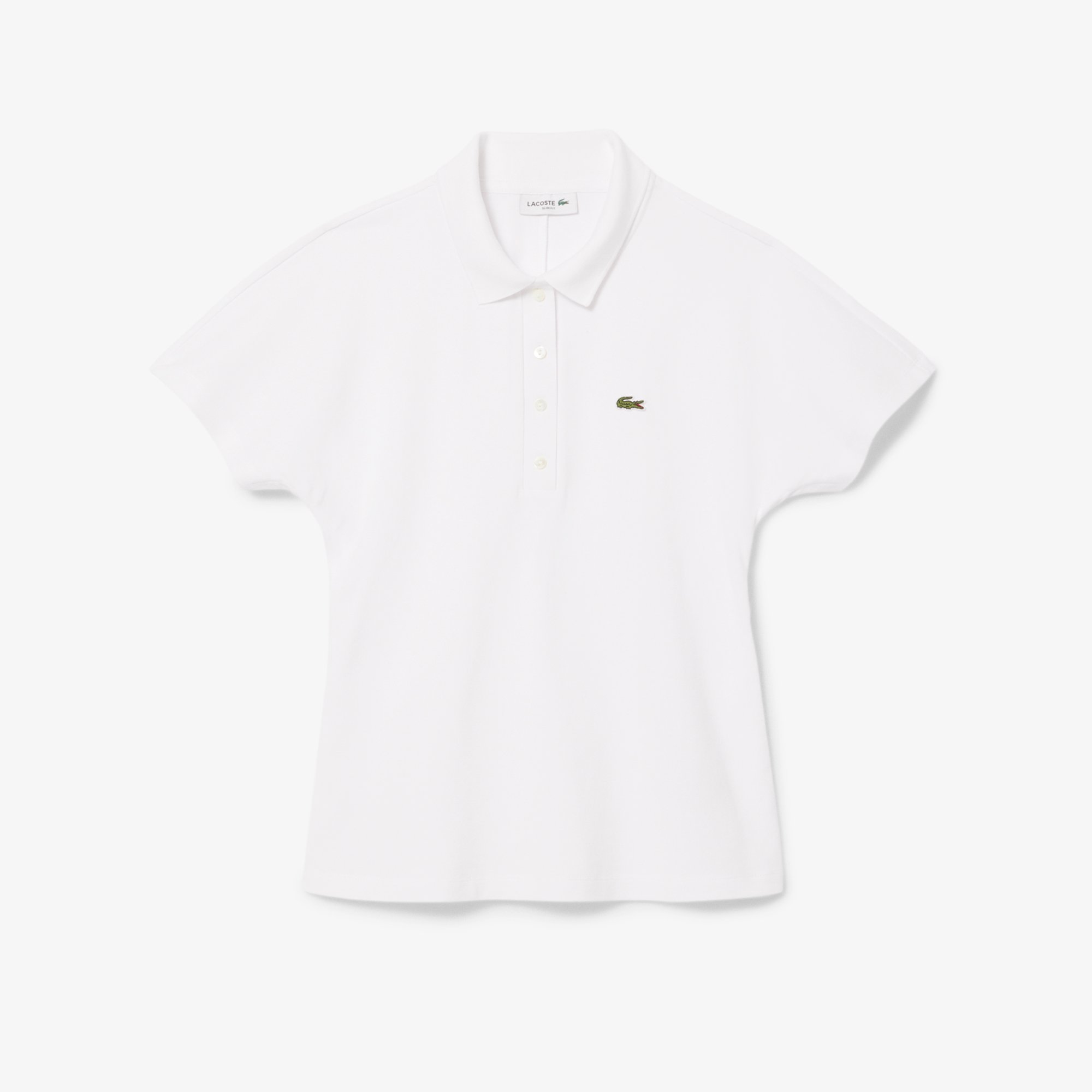 Áo Polo Lacoste Nữ Chất Liệu Piqué Ôm Dáng Điều Chỉnh Được