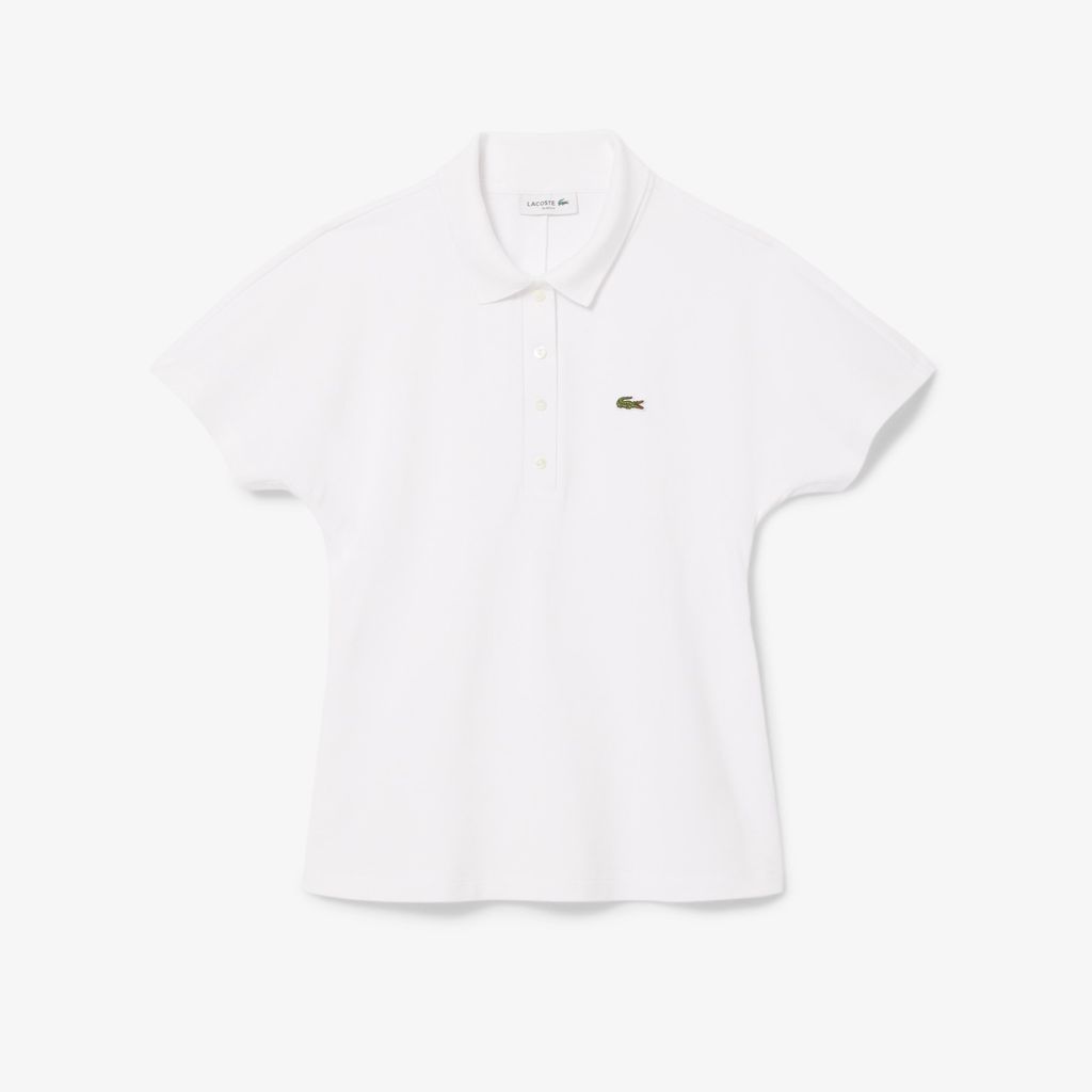 Áo Polo Lacoste Nữ Chất Liệu Piqué Ôm Dáng Điều Chỉnh Được