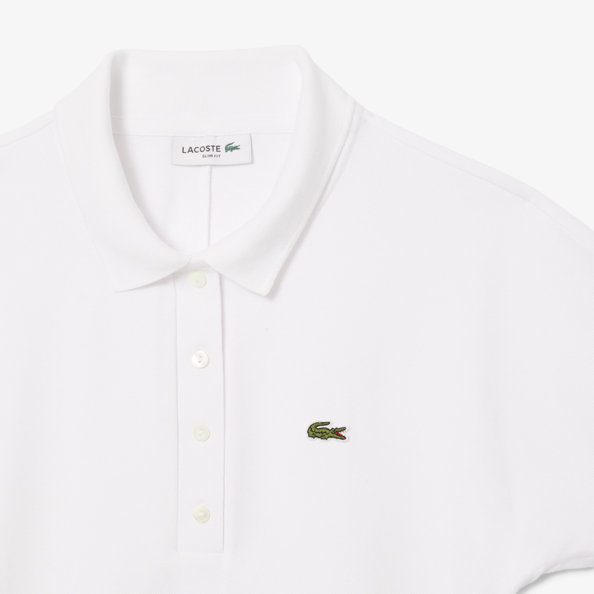 Áo Polo Lacoste Nữ Chất Liệu Piqué Ôm Dáng Điều Chỉnh Được