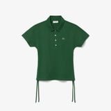 Áo Polo Lacoste Nữ Chất Liệu Piqué Ôm Dáng Điều Chỉnh Được