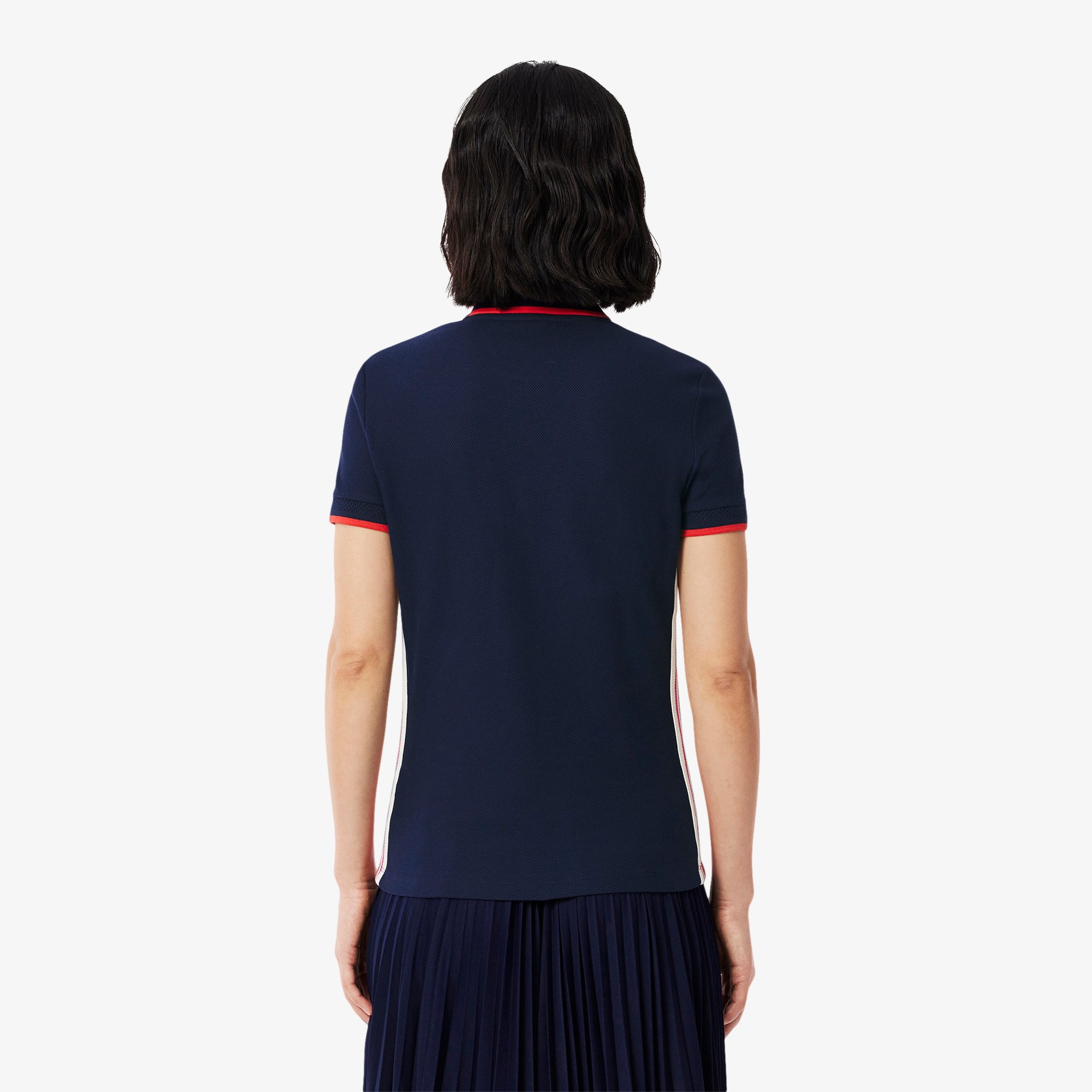 Áo Polo Lacoste Nữ Ôm Dáng Sản Xuất Tại Pháp