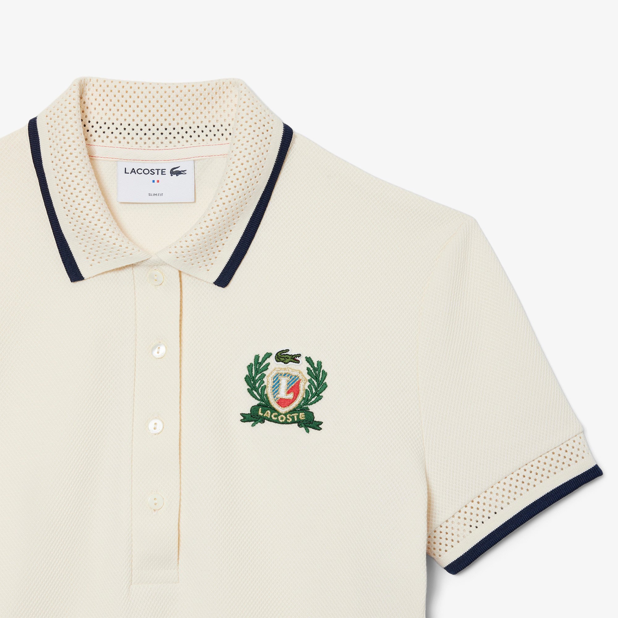 Áo Polo Lacoste Nữ Ôm Dáng Sản Xuất Tại Pháp