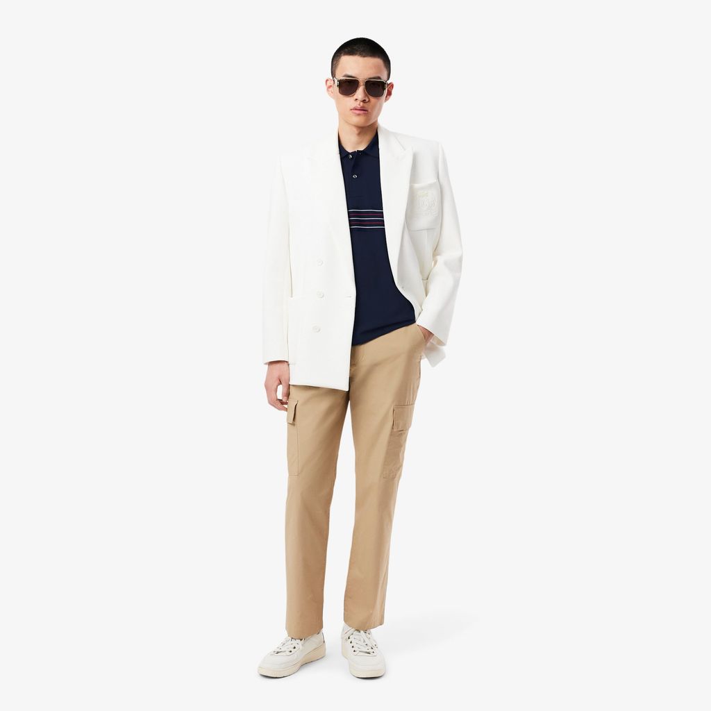 Áo Polo Lacoste Nam L.12.12 Dáng Cổ Điển Hình Khiên Thêu
