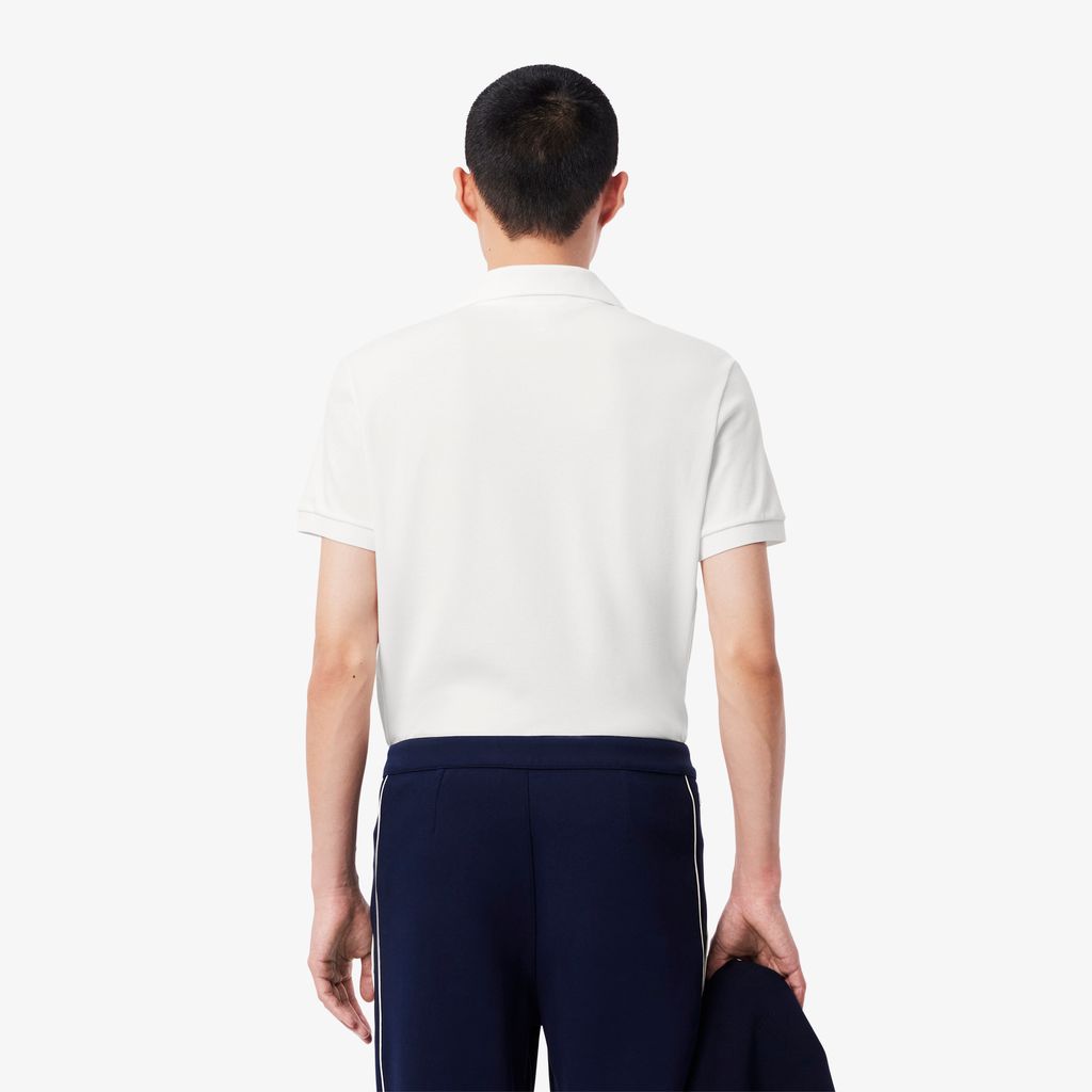 Áo Polo Lacoste Nam Paris Dáng Cổ Điển Cổ Mở