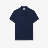 Áo Polo Lacoste Nam Paris Dáng Cổ Điển Cổ Mở