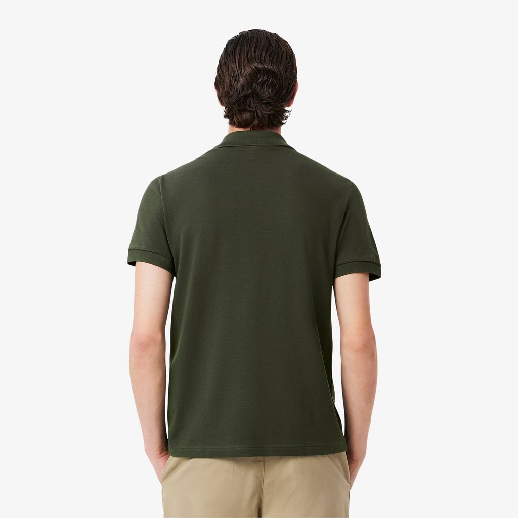 Áo Polo Lacoste Nam Paris Dáng Cổ Điển Cổ Mở
