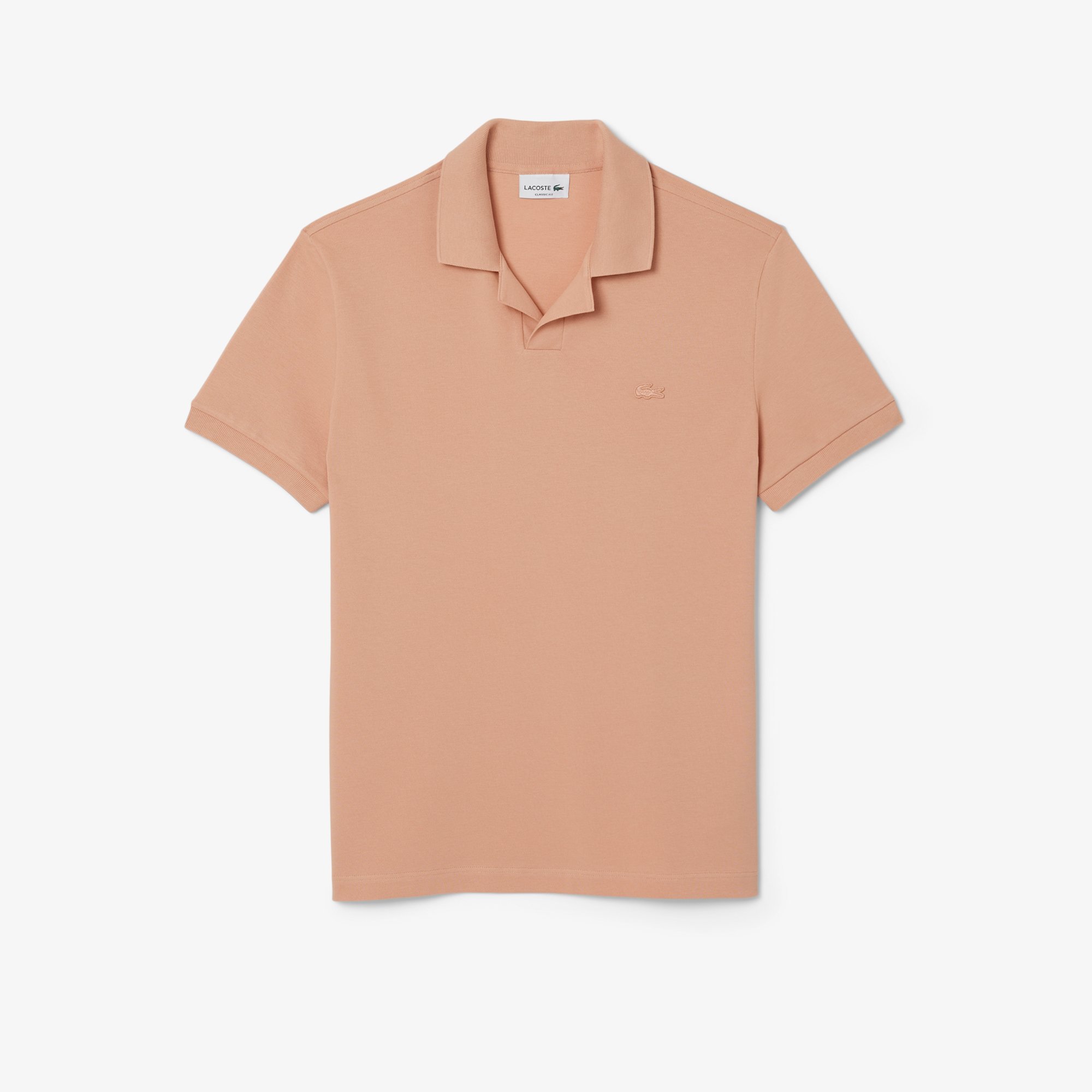 Áo Polo Lacoste Nam Paris Dáng Cổ Điển Cổ Mở