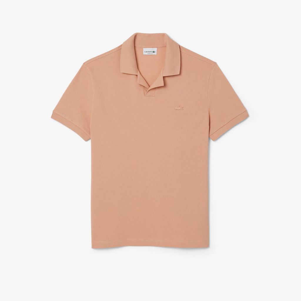 Áo Polo Lacoste Nam Paris Dáng Cổ Điển Cổ Mở