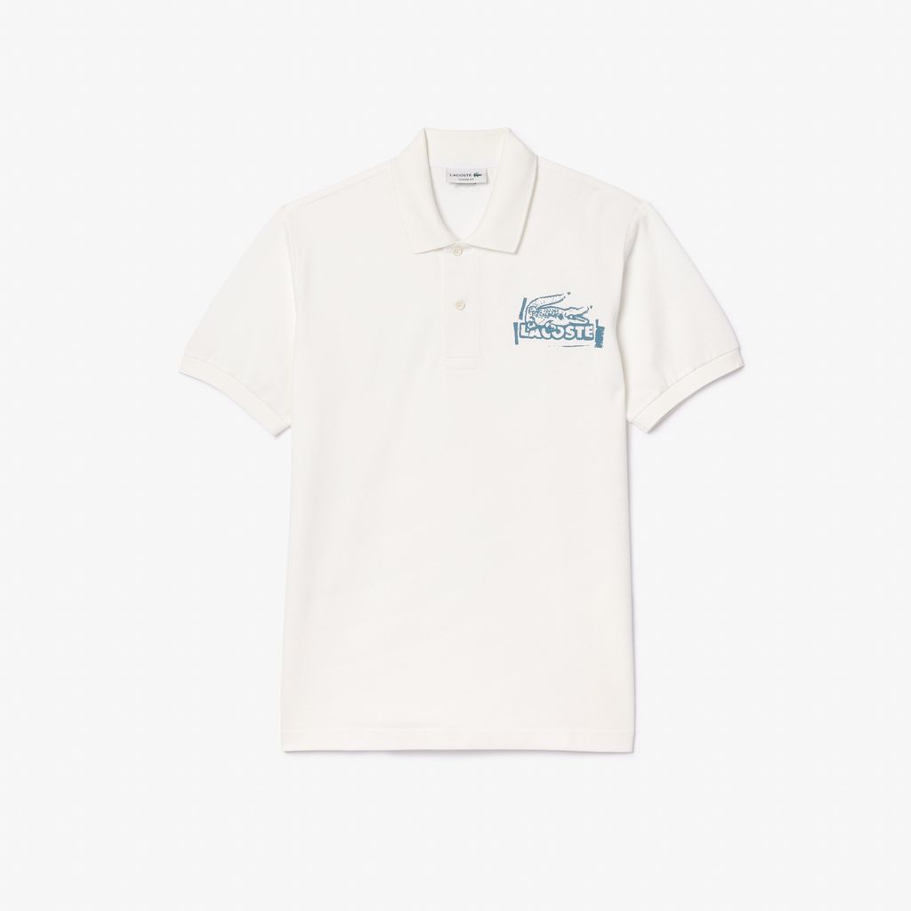Áo Polo Lacoste Nam L.12.12 Dáng Cổ Điển Họa Tiết In