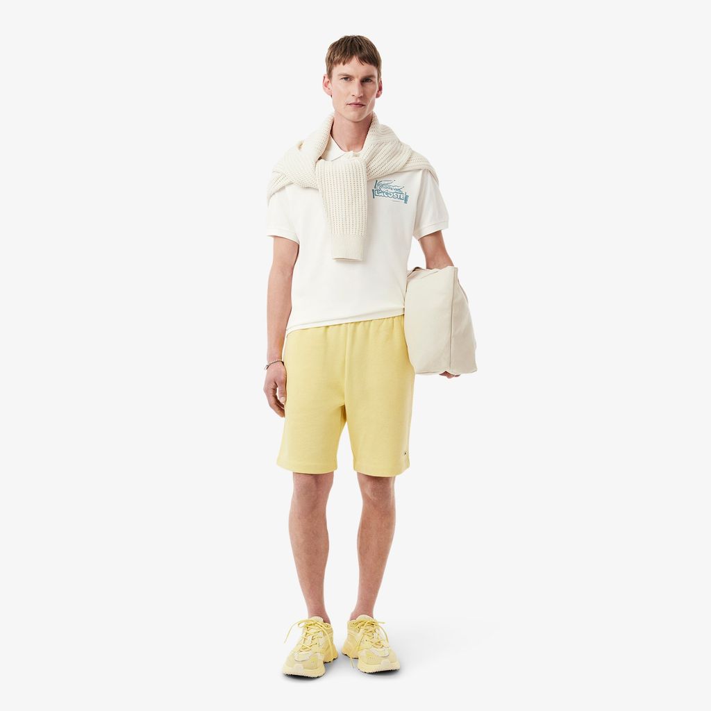 Áo Polo Lacoste Nam L.12.12 Dáng Cổ Điển Họa Tiết In