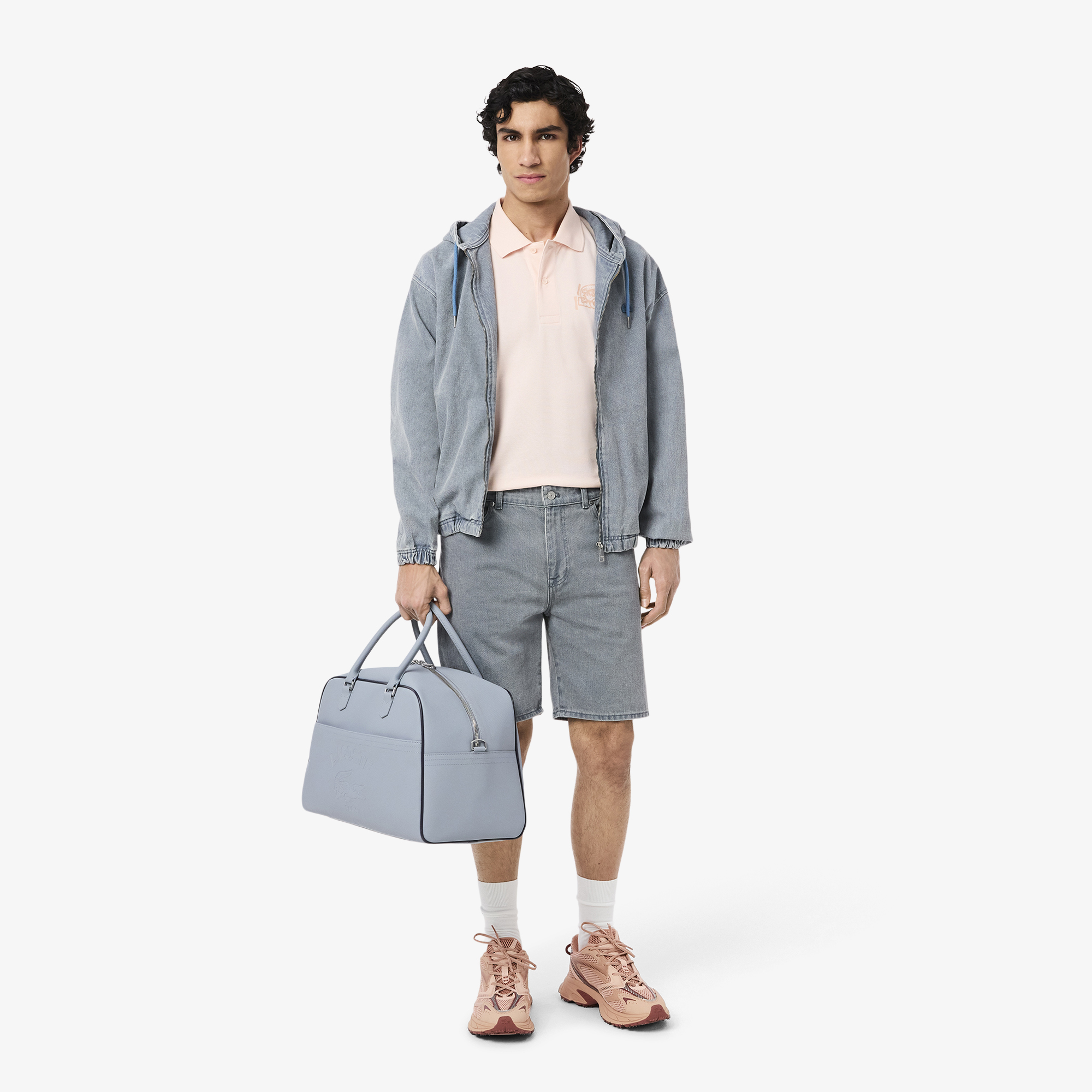 Áo Polo Lacoste Nam L.12.12 Dáng Cổ Điển Họa Tiết In