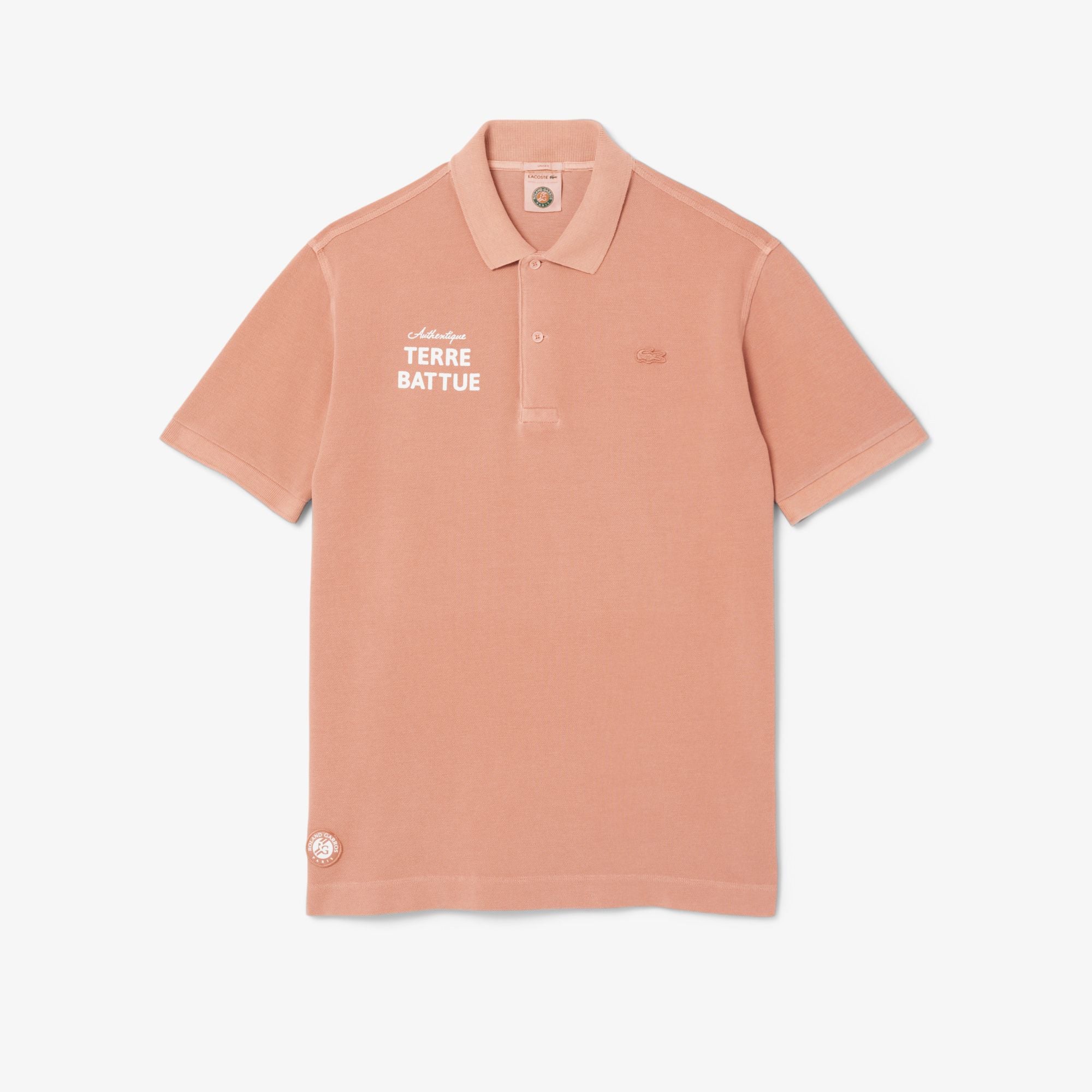 Áo Polo Lacoste Unisex Clay Court Dáng Cổ Điển Phiên Bản Roland-Garros