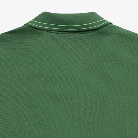 Áo Polo Lacoste Nam Dáng Suông Có Cổ Có Sọc Chất Liệu Co Giãn