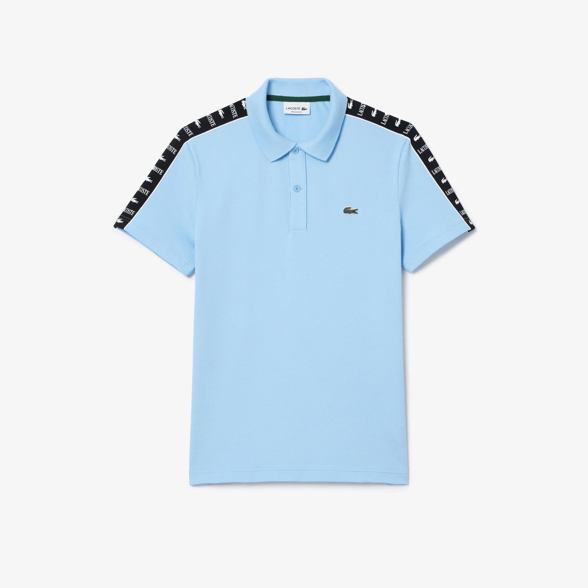 Áo Polo Lacoste Nam Piqué Dáng Suông Có Sọc