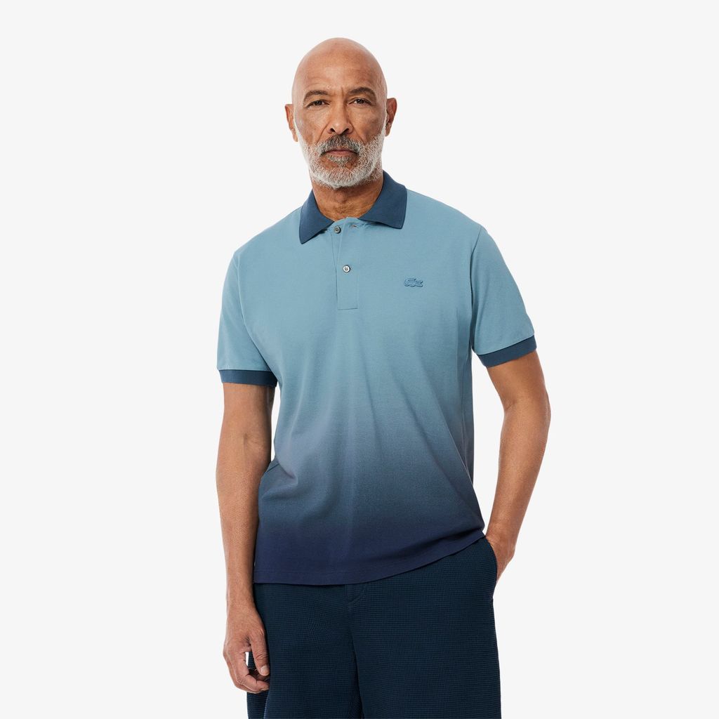 Áo Polo Lacoste Nam L.12.12 Dáng Cổ Điển Họa Tiết In Ombré