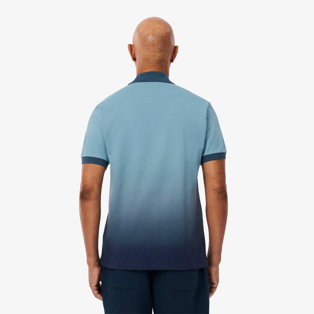 Áo Polo Lacoste Nam L.12.12 Dáng Cổ Điển Họa Tiết In Ombré