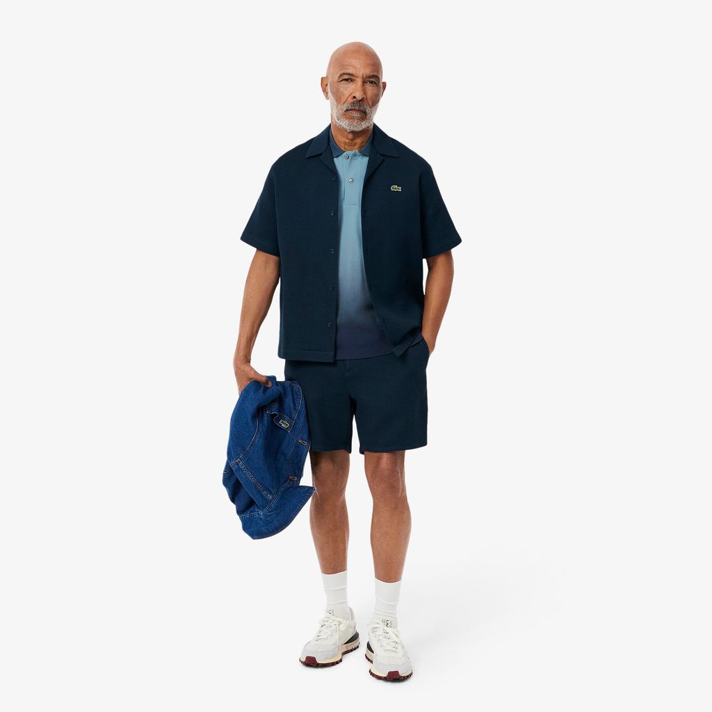 Áo Polo Lacoste Nam L.12.12 Dáng Cổ Điển Họa Tiết In Ombré