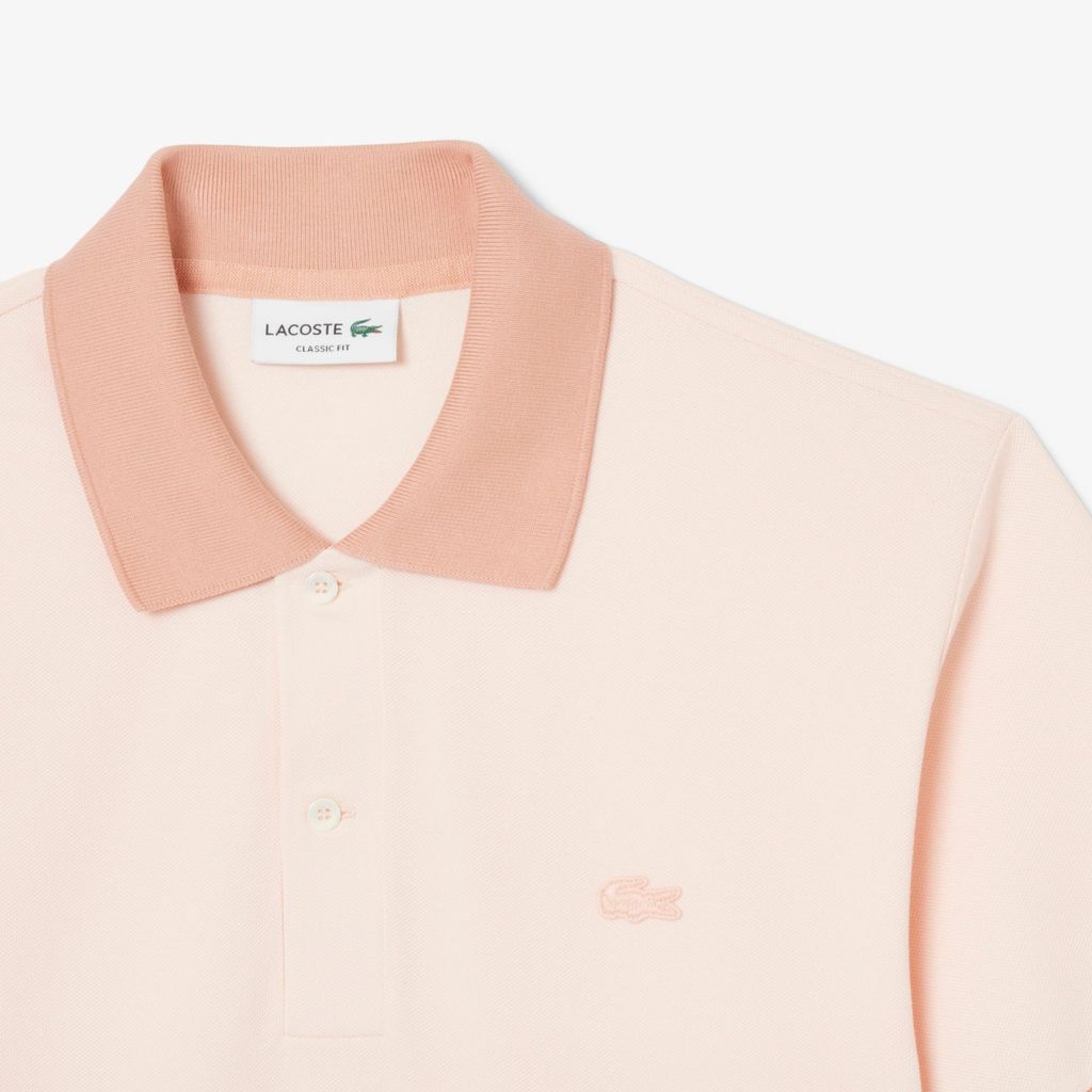 Áo Polo Lacoste Nam L.12.12 Dáng Cổ Điển Họa Tiết In Ombré