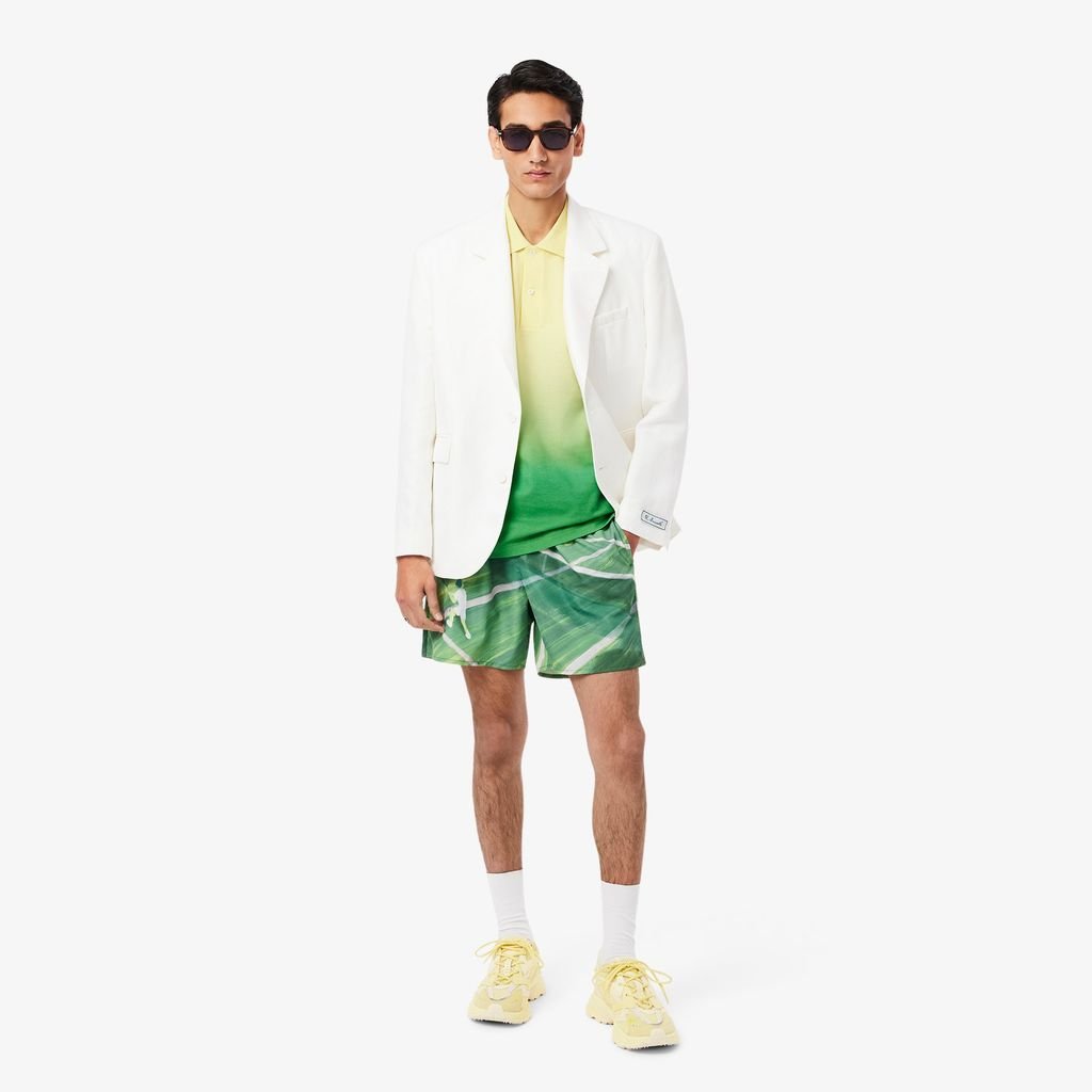 Áo Polo Lacoste Nam L.12.12 Dáng Cổ Điển Họa Tiết In Ombré