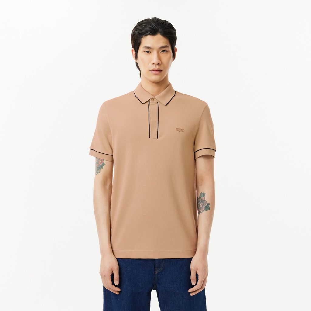 Áo Polo Lacoste Nam Paris Dáng Suông Chất Liệu Piqué