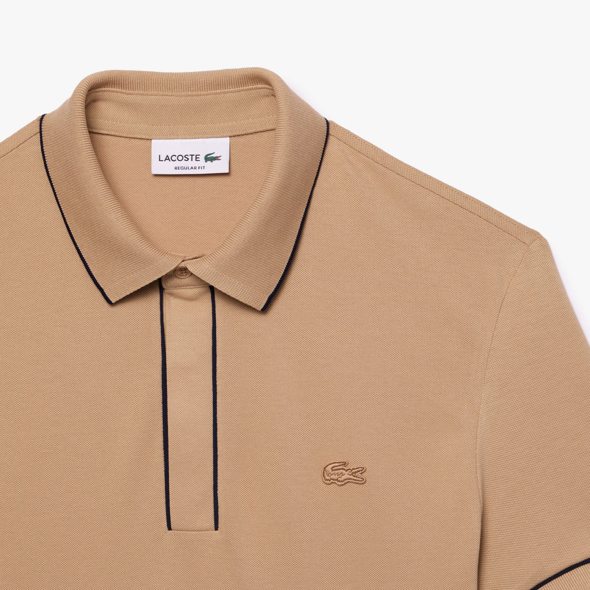 Áo Polo Lacoste Nam Paris Dáng Suông Chất Liệu Piqué