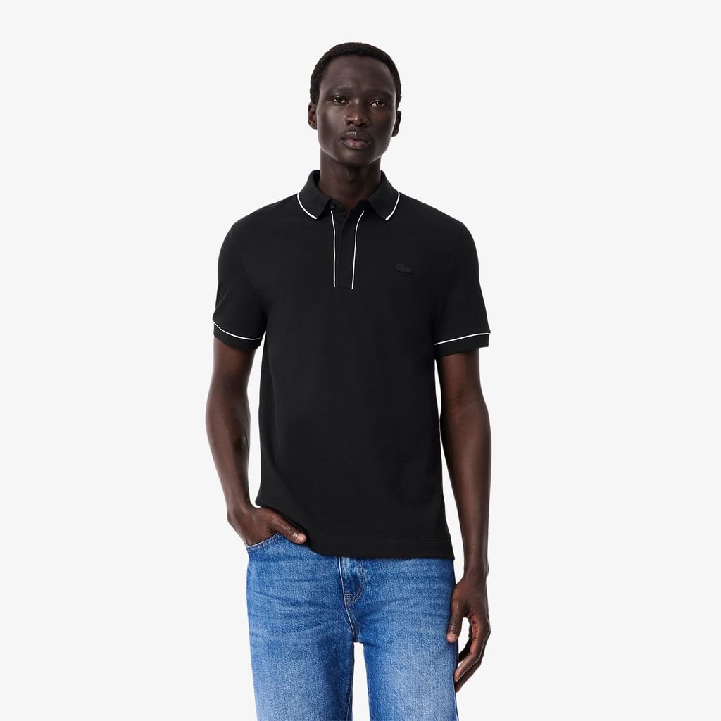 Áo Polo Lacoste Nam Paris Dáng Suông Chất Liệu Piqué