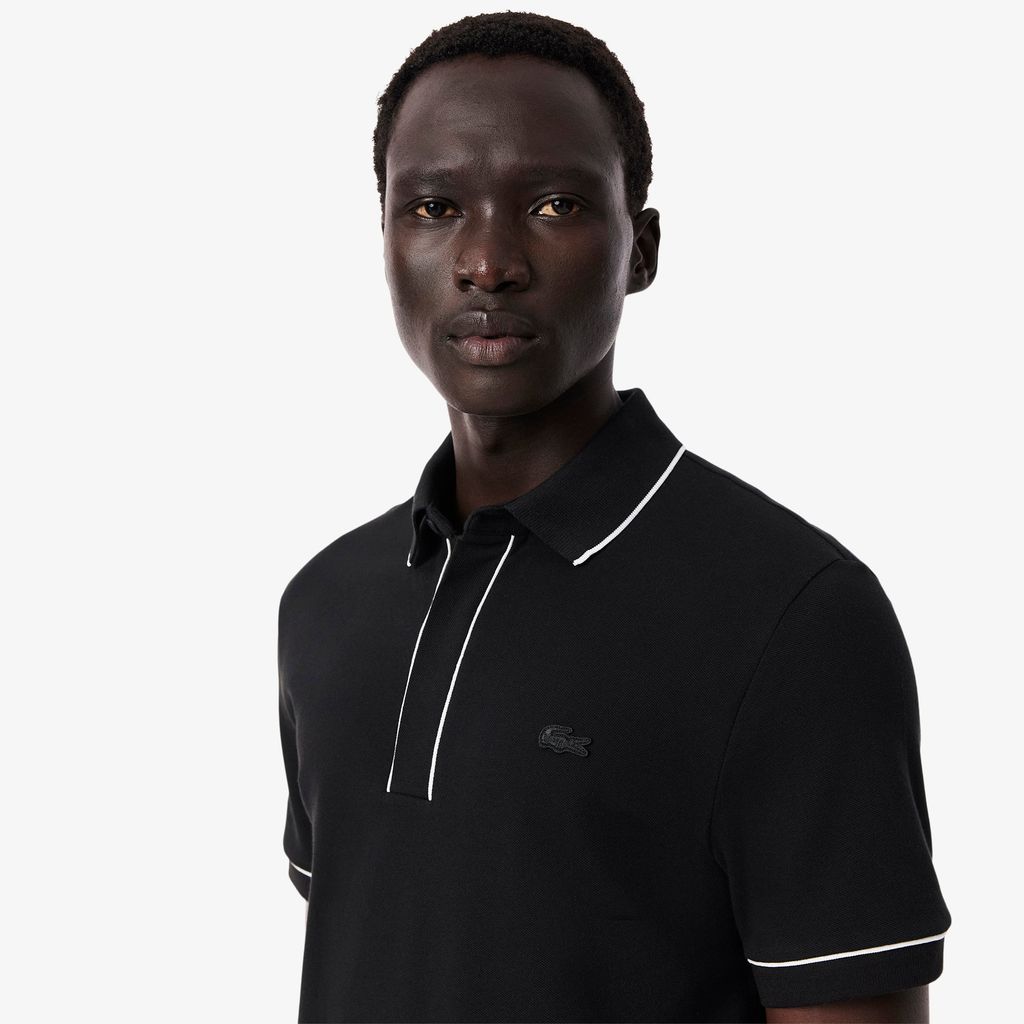 Áo Polo Lacoste Nam Paris Dáng Suông Chất Liệu Piqué