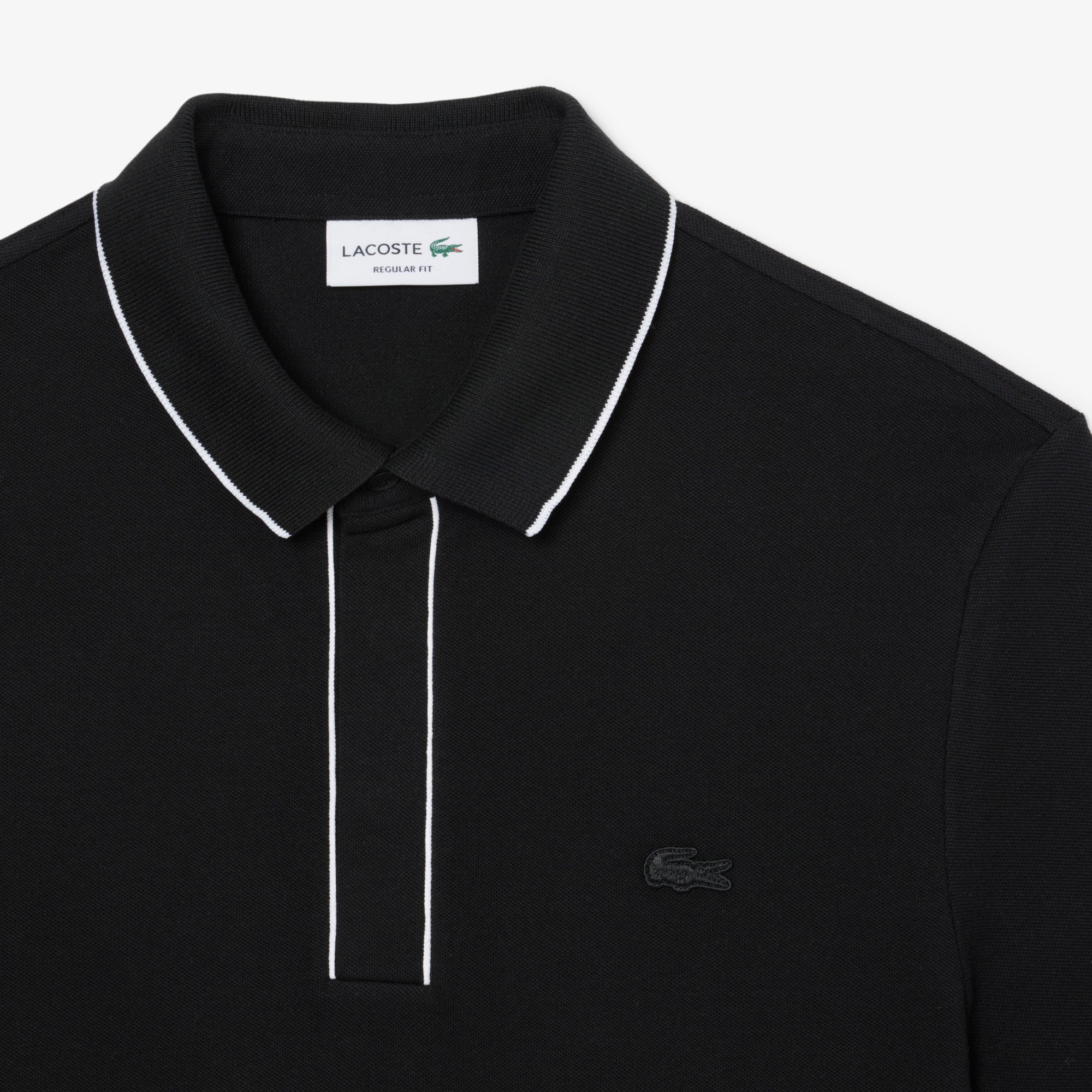 Áo Polo Lacoste Nam Paris Dáng Suông Chất Liệu Piqué