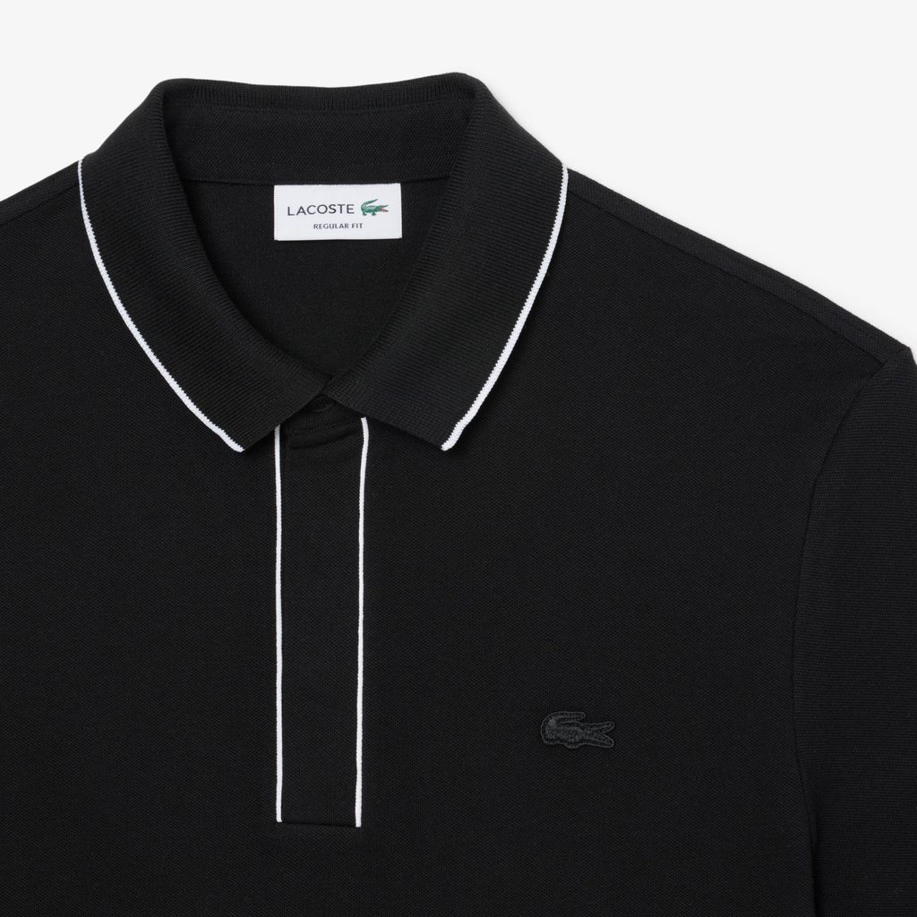 Áo Polo Lacoste Nam Paris Dáng Suông Chất Liệu Piqué