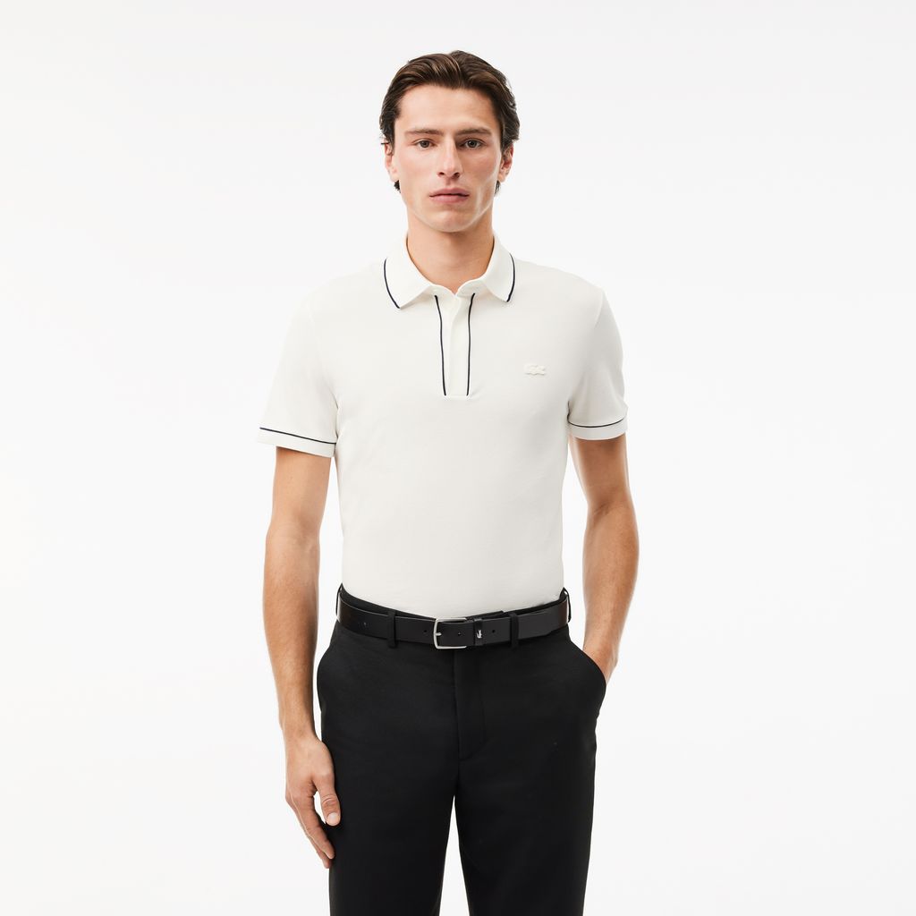 Áo Polo Lacoste Nam Paris Dáng Suông Chất Liệu Piqué
