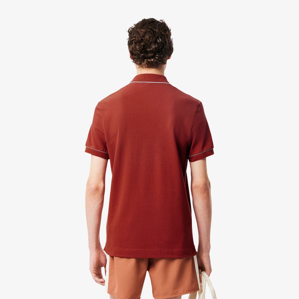 Áo Polo Lacoste Nam Paris Dáng Suông Chất Liệu Piqué