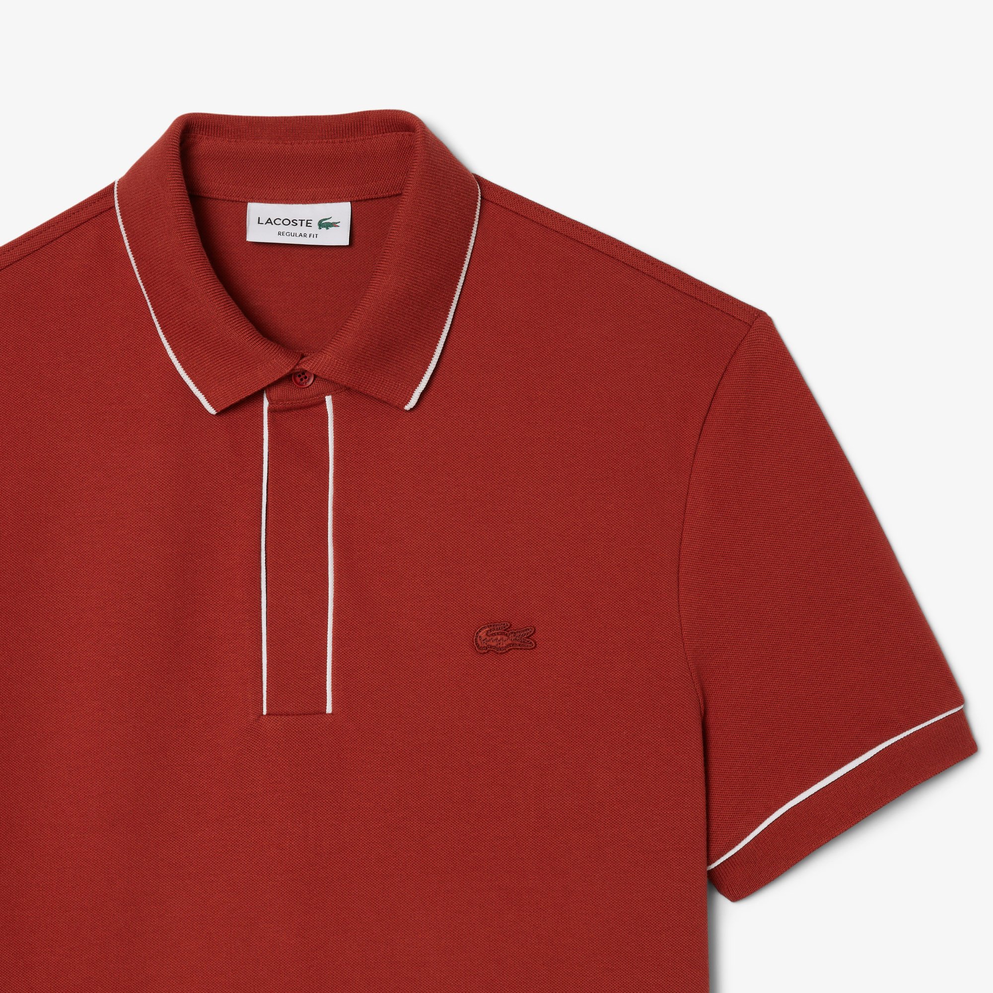 Áo Polo Lacoste Nam Paris Dáng Suông Chất Liệu Piqué
