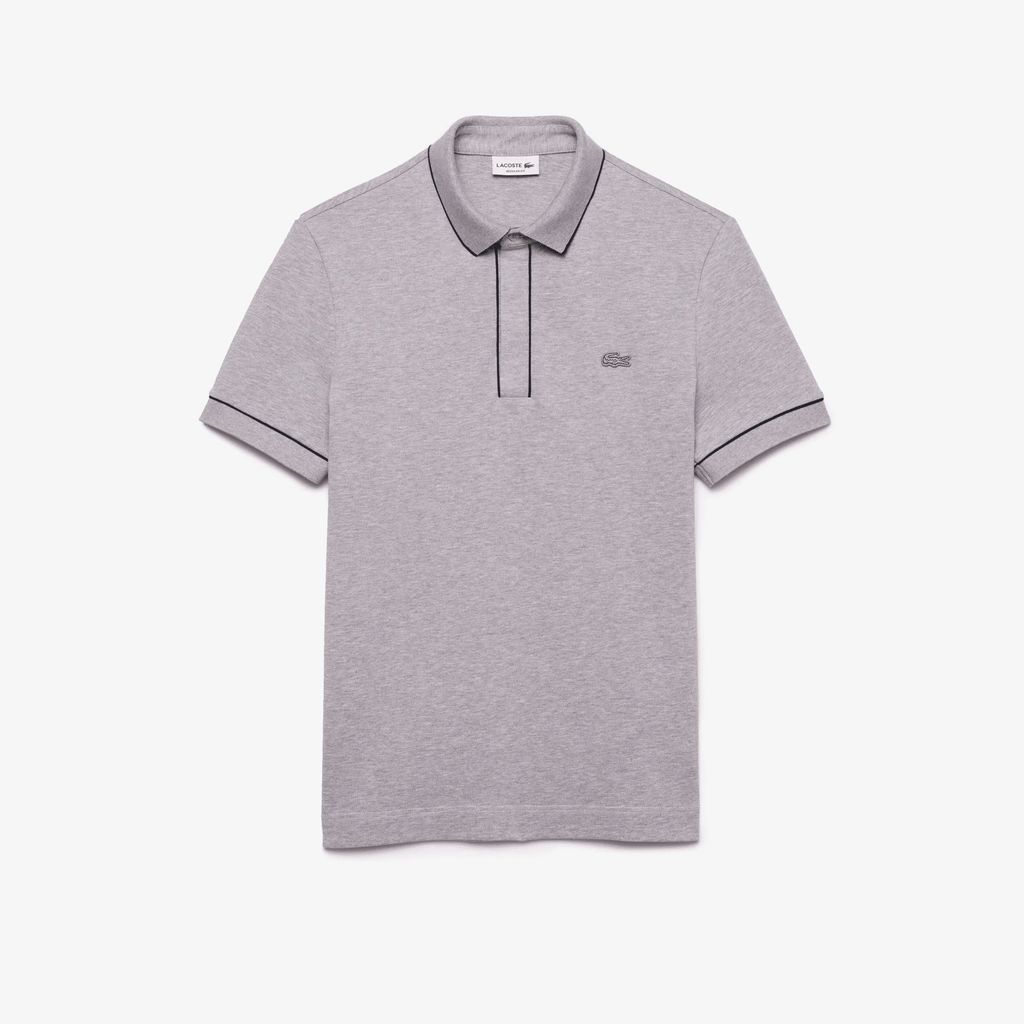 Áo Polo Lacoste Nam Paris Dáng Suông Chất Liệu Piqué
