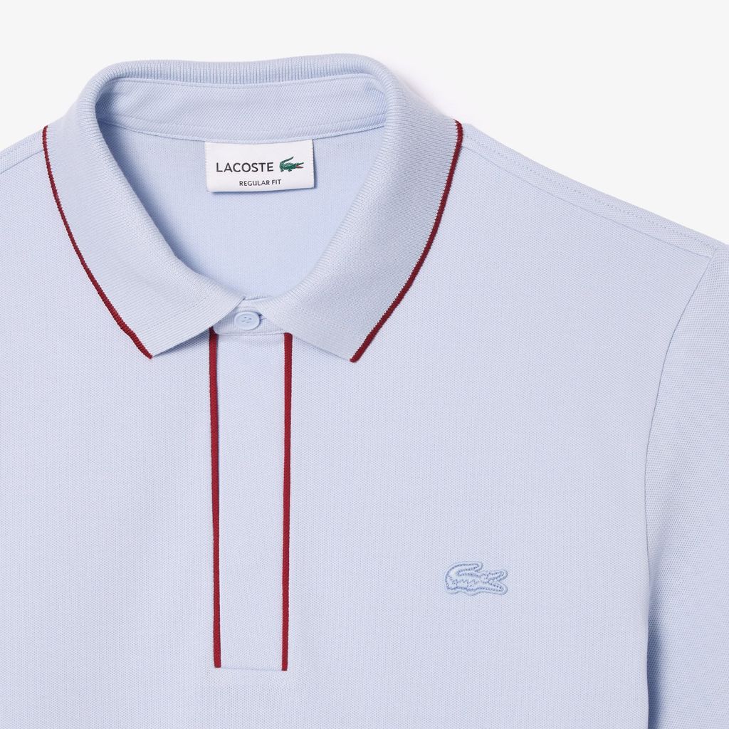 Áo Polo Lacoste Nam Paris Dáng Suông Chất Liệu Piqué