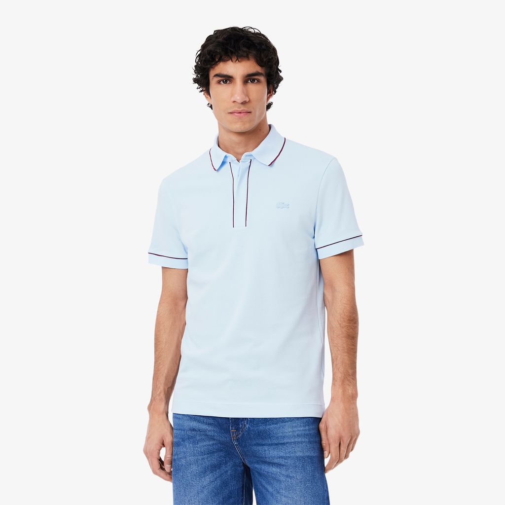 Áo Polo Lacoste Nam Paris Dáng Suông Chất Liệu Piqué