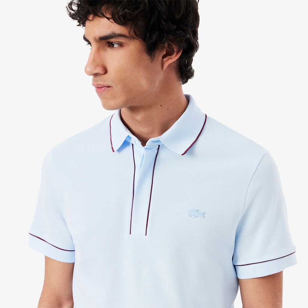 Áo Polo Lacoste Nam Paris Dáng Suông Chất Liệu Piqué