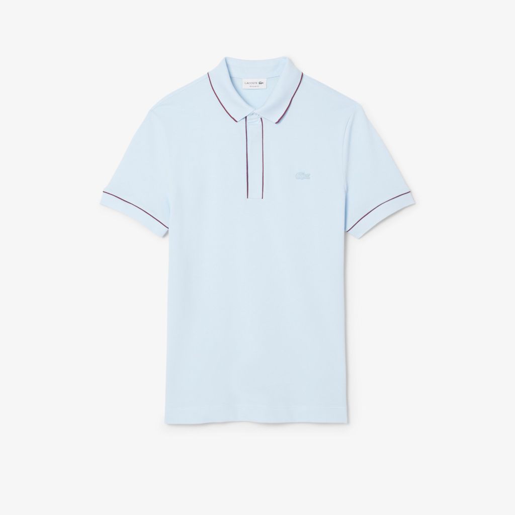 Áo Polo Lacoste Nam Paris Dáng Suông Chất Liệu Piqué