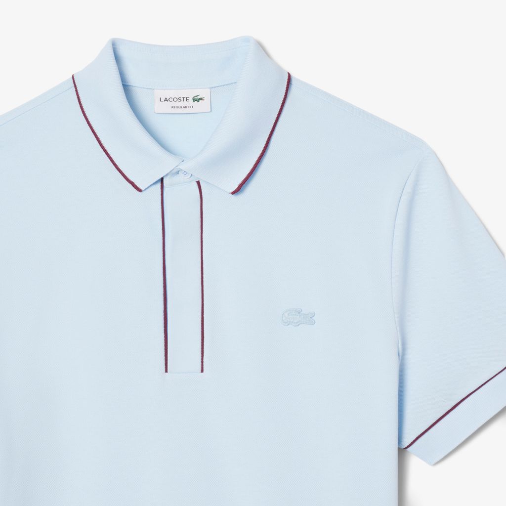 Áo Polo Lacoste Nam Paris Dáng Suông Chất Liệu Piqué