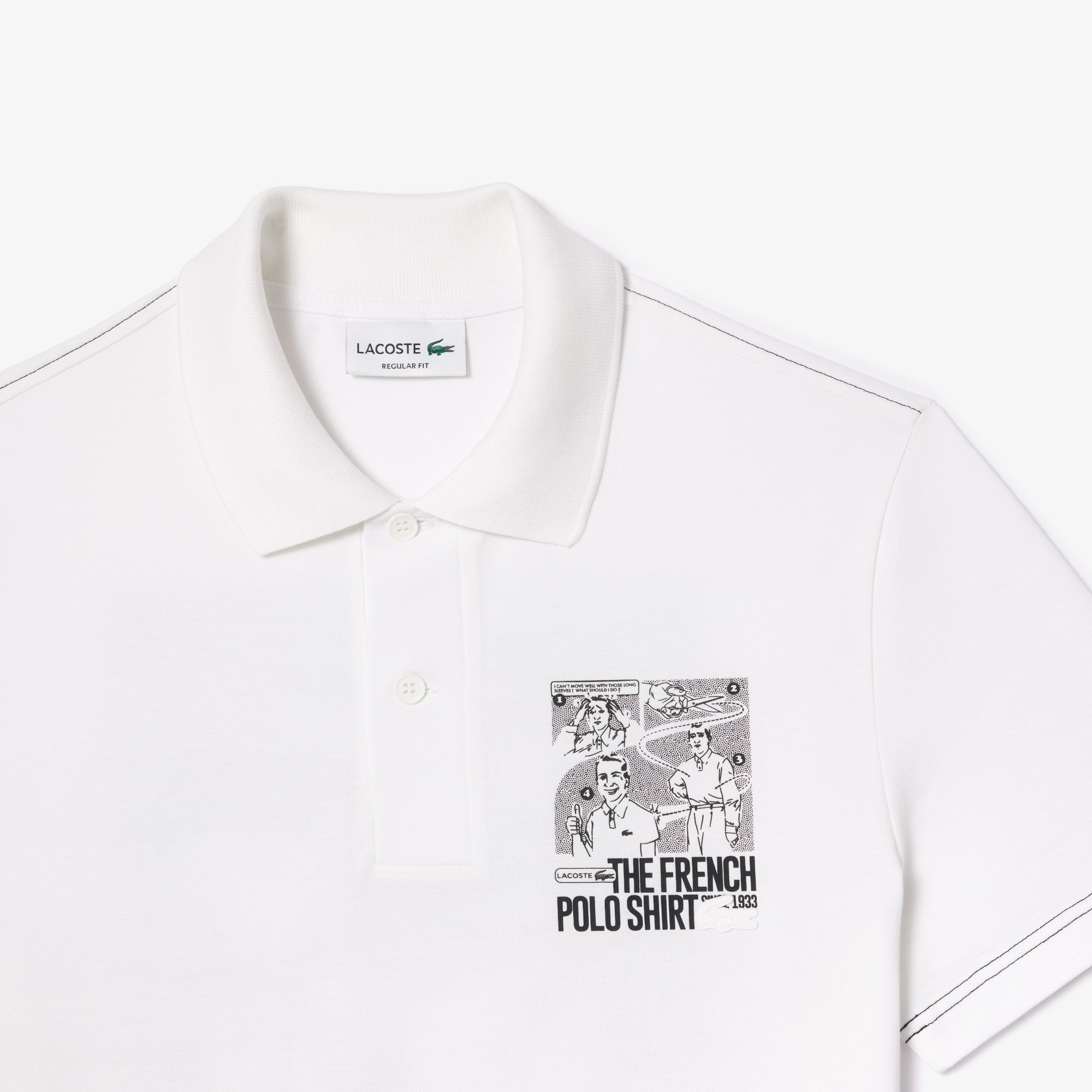 Áo Polo Lacoste Nam Movement In Hai Mặt