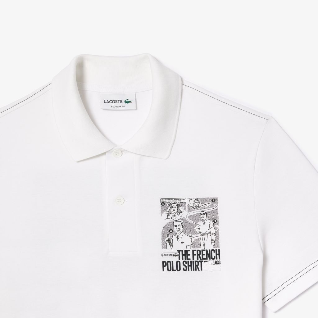 Áo Polo Lacoste Nam Movement In Hai Mặt