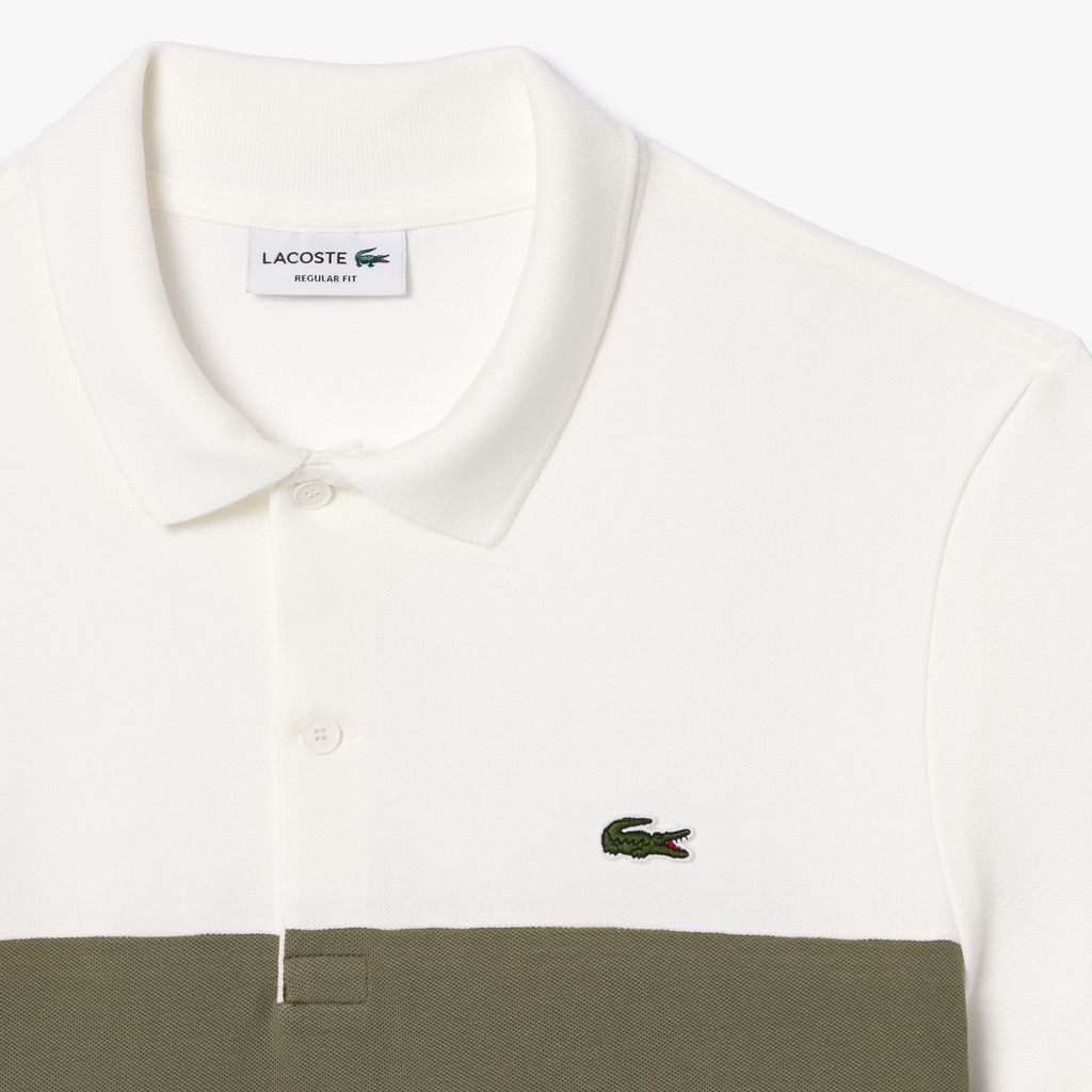 Áo Polo Lacoste Nam Dáng Suông Chất Liệu Piqué Co Giãn