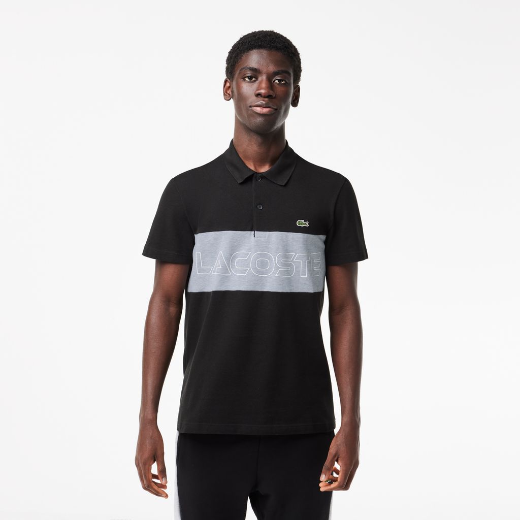 Áo Polo Lacoste Nam Dáng Suông Chất Liệu Piqué Co Giãn